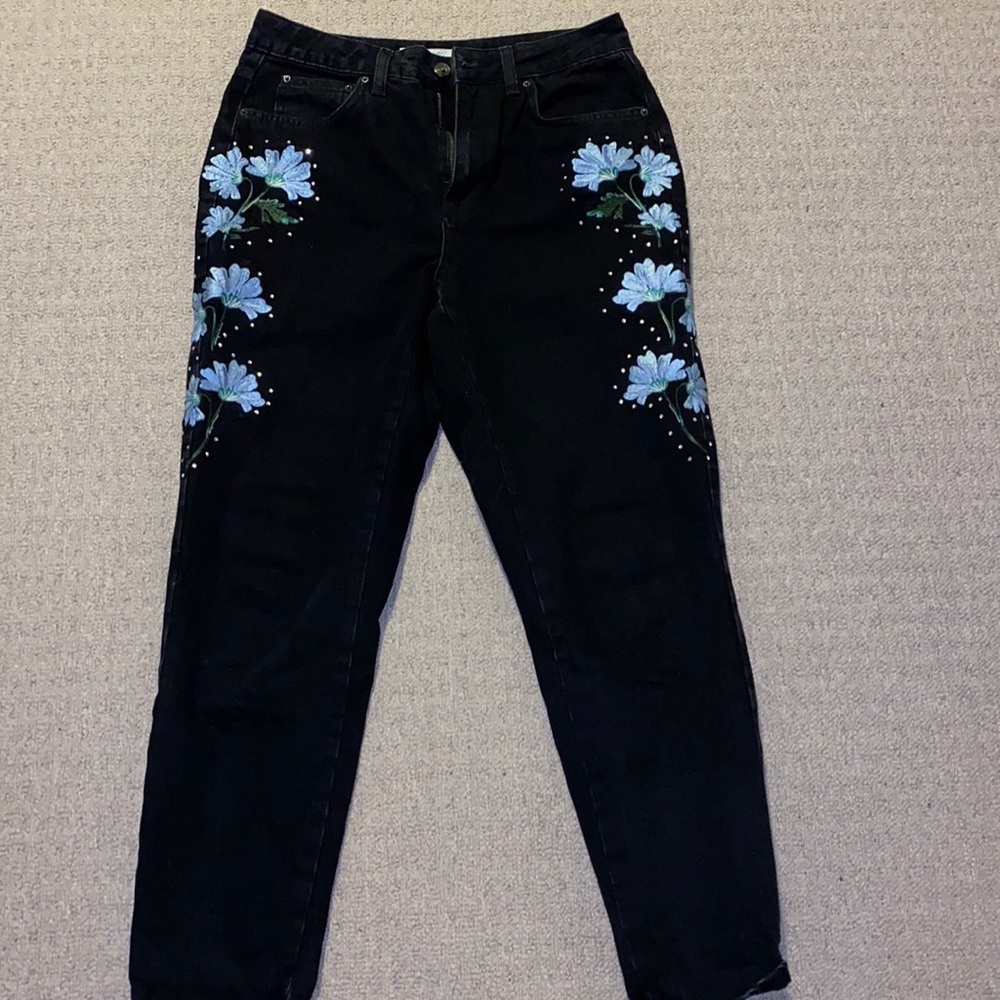 Topshop mom jeans